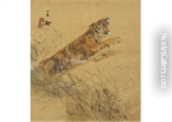 Picture Sketch Oil Painting - Suiseki Ohashi