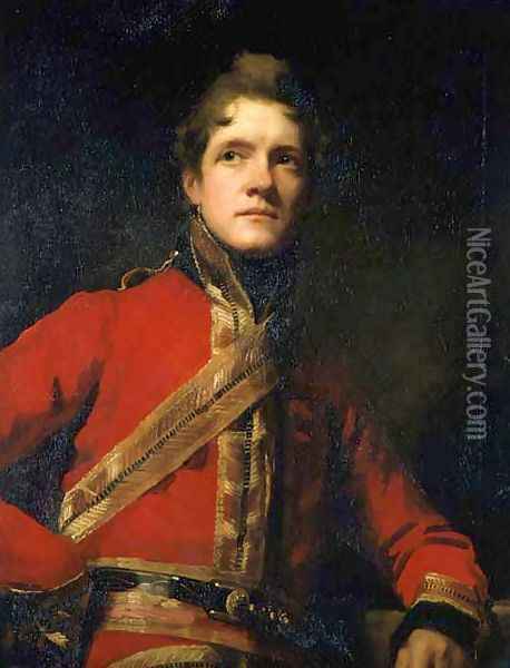 Lt. Col Morrison of the 7th Dragoon Guards Oil Painting - Sir Henry Raeburn