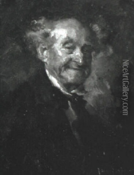 Portrat Eines Alten Mannes Oil Painting - Hans Best