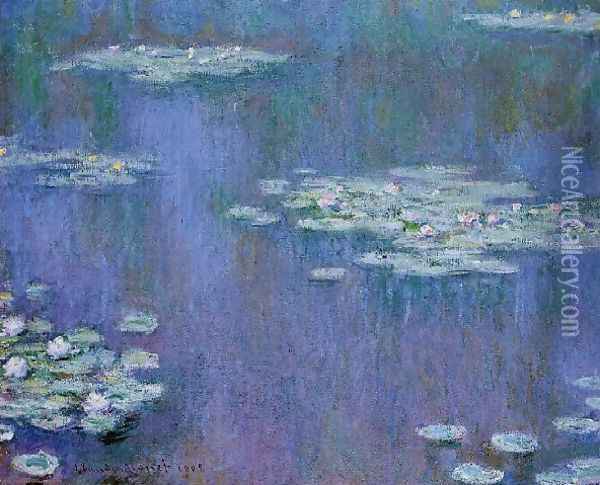 Water Lilies50 Oil Painting - Claude Oscar Monet
