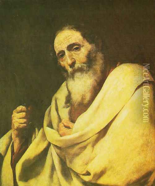 St Bartholomew Oil Painting - Jusepe de Ribera