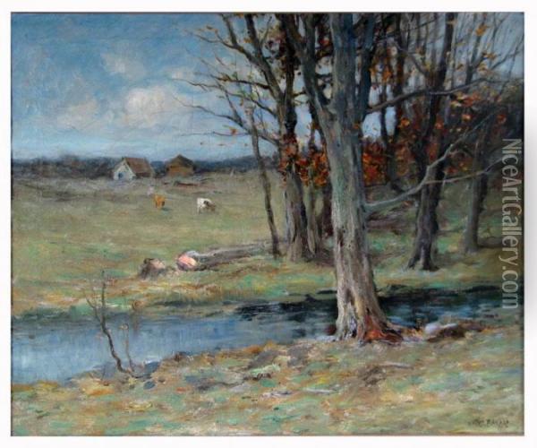 The Brook, Genese Valley Oil Painting - Charles Paul Gruppe