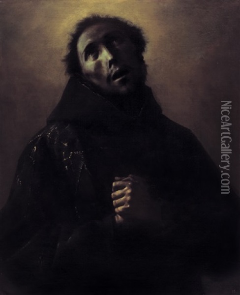Estasi Di San Francesco Oil Painting - Francesco del Cairo