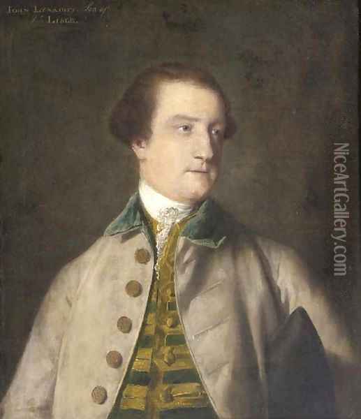 Portrait of John Lysaght (1729-98) Oil Painting - Sir Joshua Reynolds