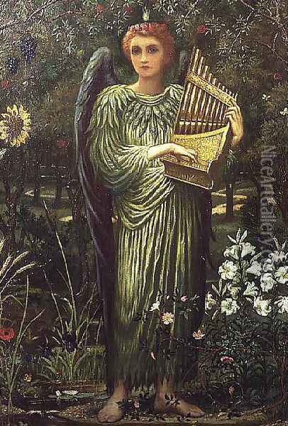 Benedicite No.1 O all ye green things upon earth, 1899 Oil Painting - Edward A. Fellowes Prynne