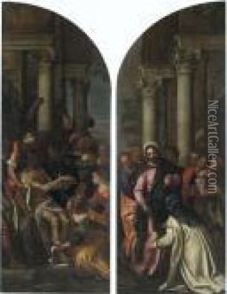 Resurrezione Di San Lazzaro Oil Painting - Carletto Carliari