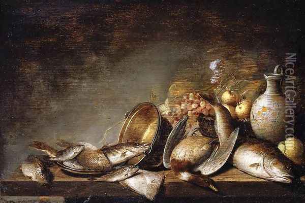 Still-Life (1) 1640 Oil Painting - Harmen Steenwijck