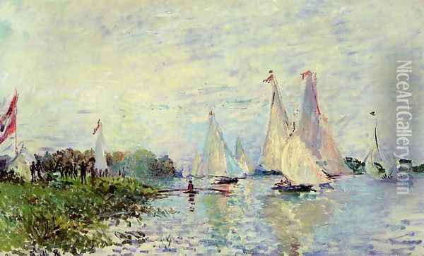 Regatta At Argenteuil3 Oil Painting - Claude Oscar Monet