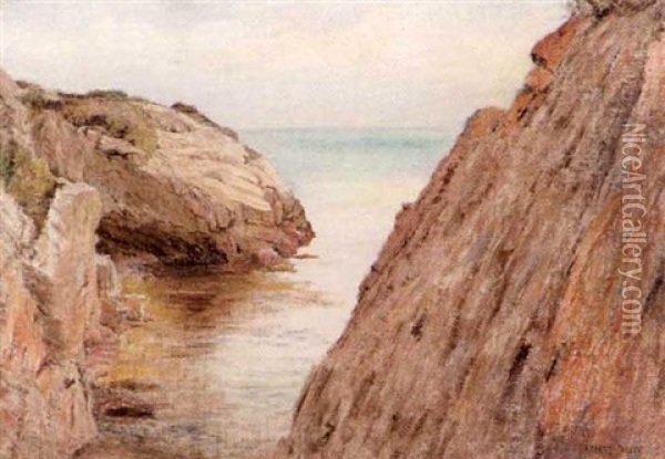 The Atlantic From Acadia, Maine Oil Painting - Albert Babb Insley