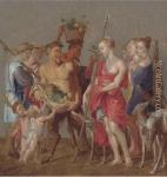 Diana The Huntress Oil Painting - Peter Paul Rubens
