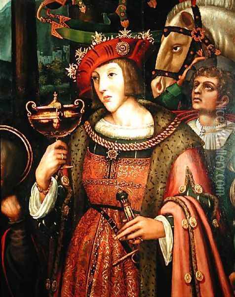 Ferdinand II (1452-1516) of Aragon Oil Painting - Marco (Marco Calbrese) Cardisco