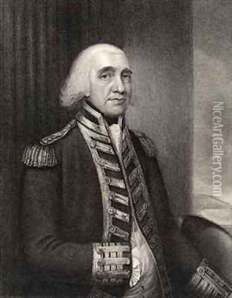 Admiral Richard Howe Oil Painting - Gainsborough Dupont