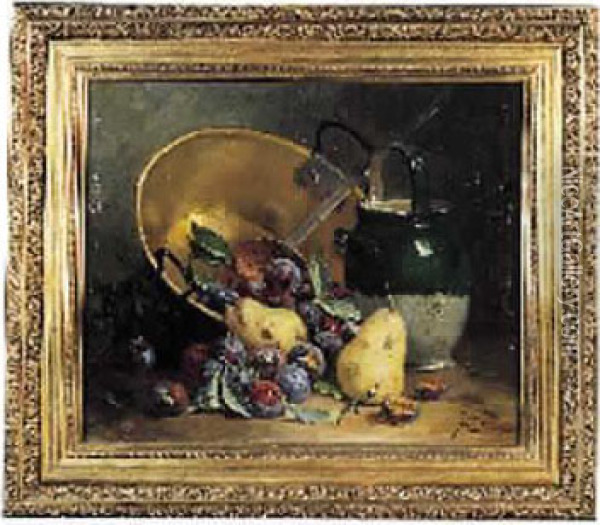 Chaudron A Confiture, 1893 Oil Painting - T Julien Felt