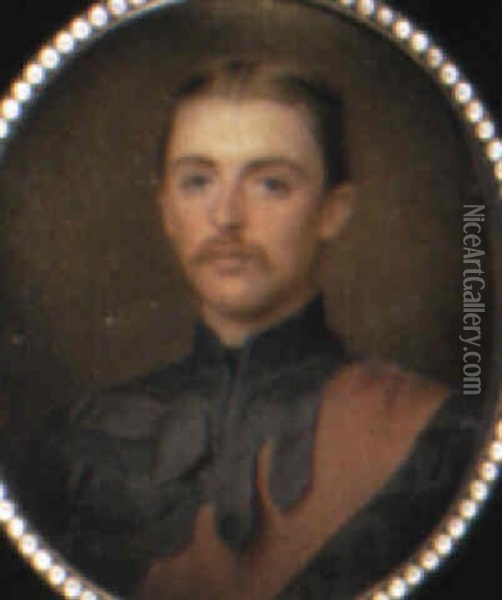 The Hon. Edward Knatchbull-hugessen, Later 2nd Baron        Brabourne (1857-1909) Oil Painting - Edward Tayler