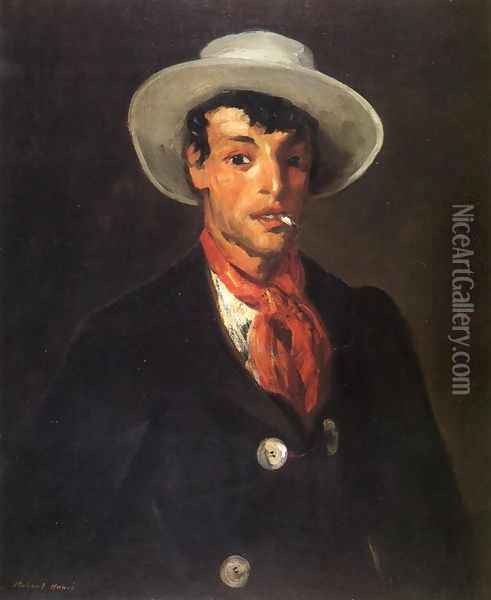 Gypsy With Cigarette Oil Painting - Robert Henri
