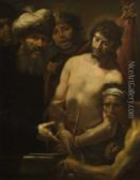 Ecce Homo Oil Painting - Giocchino Assereto