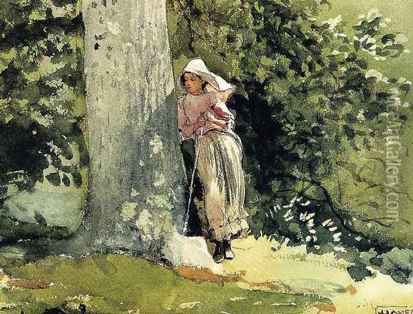 Weary Oil Painting - Winslow Homer
