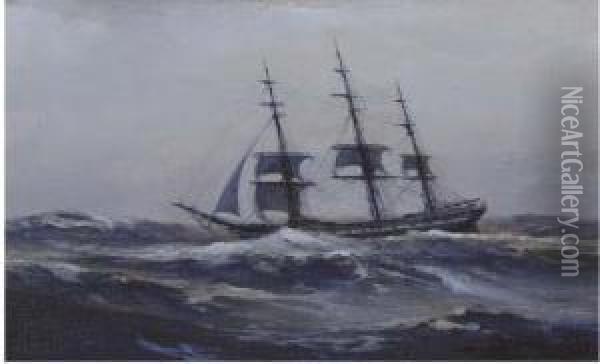 The Flying Dutchman Oil Painting - Walter Shirlaw