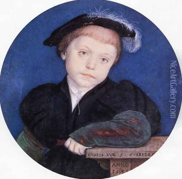 Portrait of Charles Brandon Oil Painting - Hans Holbein the Younger