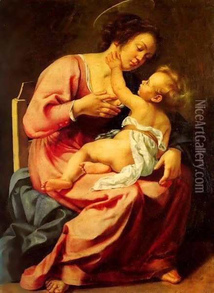 Madonna and Child Oil Painting - Gentile Da Fabriano