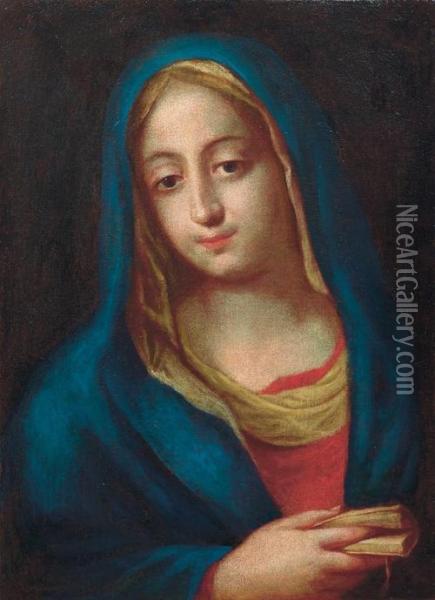 Vergine Annunciata Oil Painting - Ettore Romano