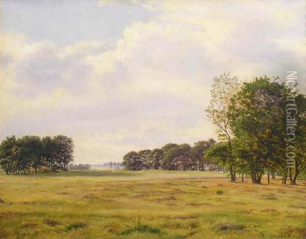 Erimitagen Oil Painting - Frederik J.C. Kiaerskou