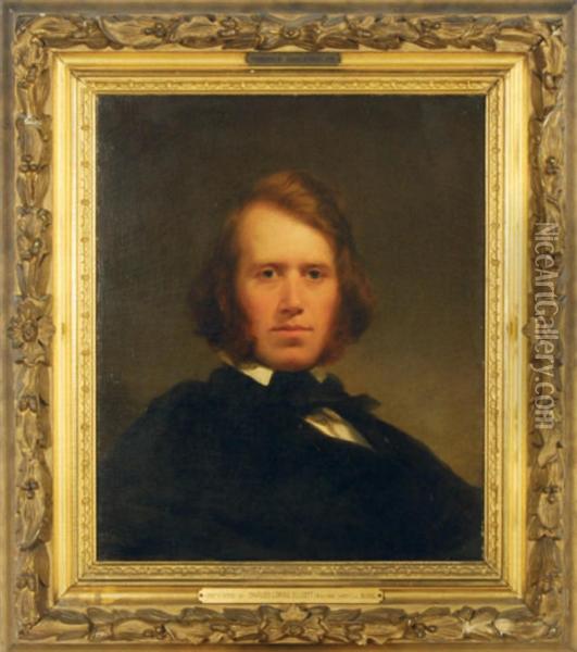 Portrait Of Horatio Stone Oil Painting - Charles Loring Elliott
