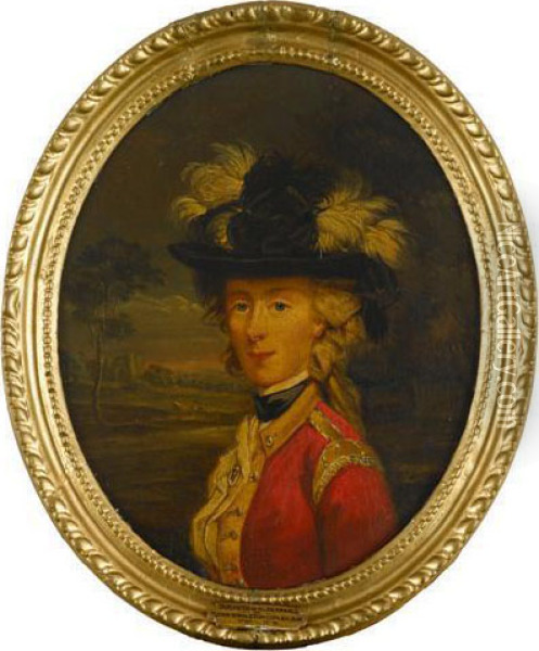 Portrait Of The Duchess Of Albermarle Oil Painting - John Singleton Copley