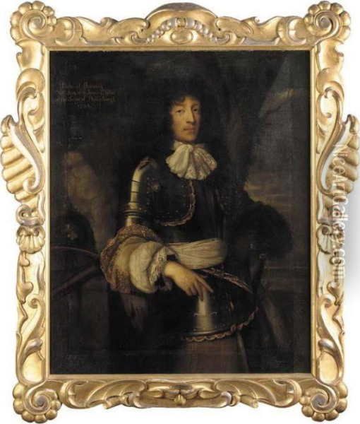 Portrait Of The Duke Of Berwick Oil Painting - Sir Godfrey Kneller