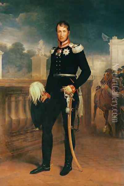 Frederick William III King of Prussia Oil Painting - W. Herbig