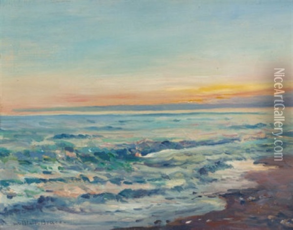 Coastal View Oil Painting - William Blair Bruce