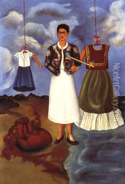 Memory Or The Heart 1937 Oil Painting - Frida Kahlo