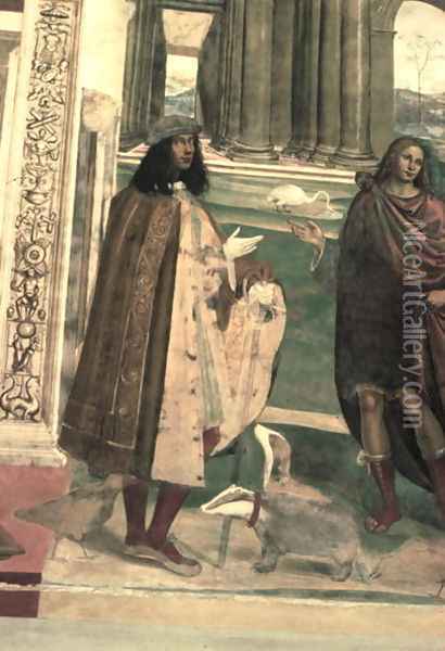 The Life of St. Benedict 5 Oil Painting - L. & Sodoma Signorelli