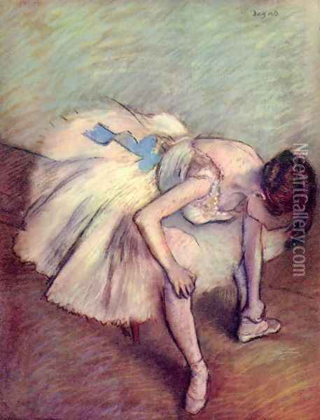 Dancer 5 Oil Painting - Edgar Degas