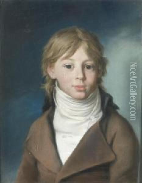 Portrait Of Duke Eugen Von Wurtemberg Oil Painting - Johann Lorenz Kreul