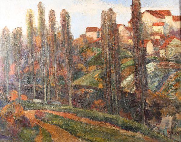 Paysage Du Midi Oil Painting - Lev Bruni