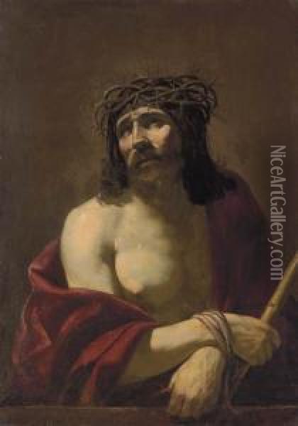 Ecce Homo Oil Painting - Giovanni Battista Caracciolo
