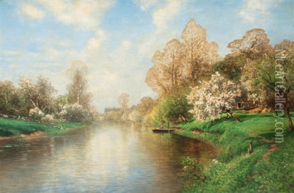 Spring Oil Painting - Ascan Lutteroth