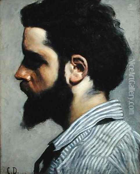 Portrait of Zacharie Astruc 1835-1907 Oil Painting - Charles Emile Auguste Carolus-Duran