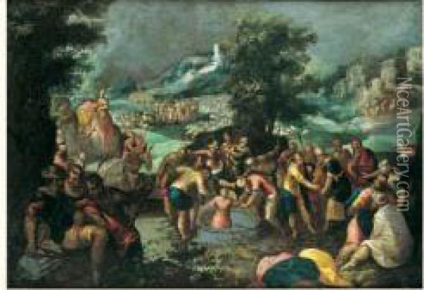 L'histoire De Joseph Oil Painting - Karel Van Mander