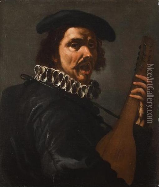 Suonatore Di Liuto Oil Painting - Michelangelo Merisi Da Caravaggio