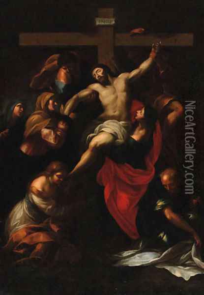 The Descent from the Cross 2 Oil Painting - Sir Peter Paul Rubens