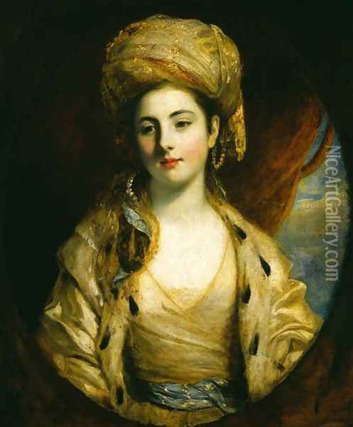 Mrs. Richard Paul Jodrell Oil Painting - Sir Joshua Reynolds