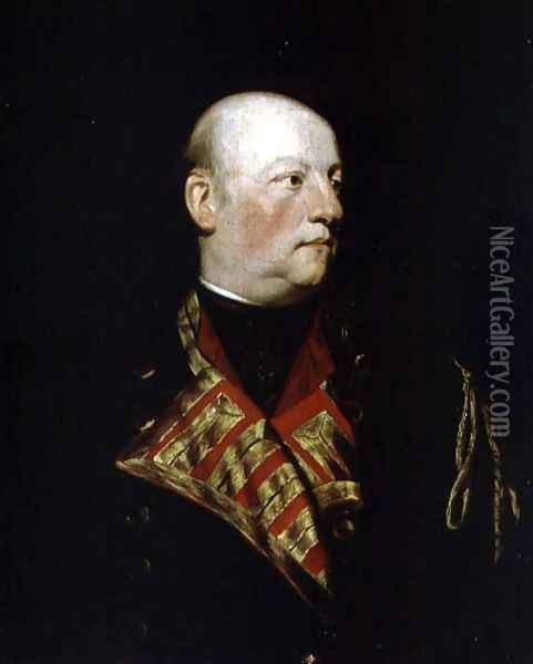 Portrait of John Manners, Marquis of Granby 1721-70 in military uniform, c.1770 Oil Painting - Sir Joshua Reynolds