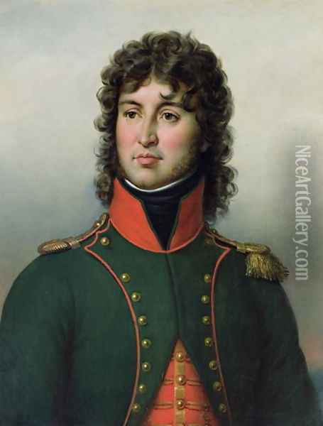 Portrait of Joachim Murat 1767-1815 King of Naples Oil Painting - Paulin Jean Baptiste Guerin