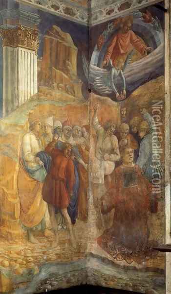 The Martyrdom of St Stephen Oil Painting - Filippino Lippi