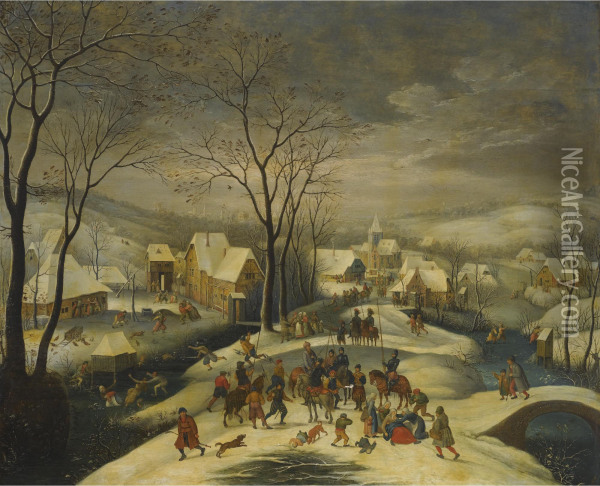 The Massacre Of The Innocents Oil Painting - Jacob Grimmer