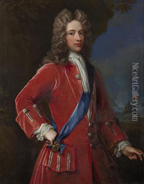 John, 2nd Duke Of Argyll And Duke Of Greenwich Oil Painting - William Aikman