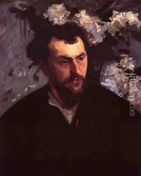 Portrait of Ernse-Ange Duez Oil Painting - John Singer Sargent