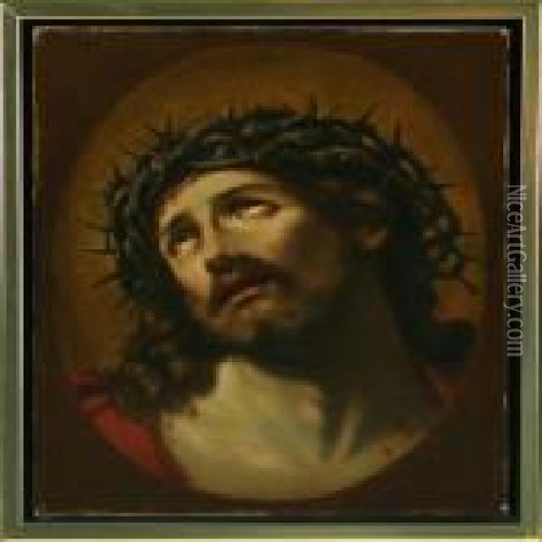 Jesus With Thecrown Of Thorns Oil Painting - Guido Reni